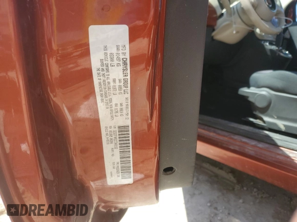 2012 FIAT 500 Pop with VIN 3C3CFFAR2CT349152, listed as a Copart auction lot 53361035 with 125,656 mi miles and Salvage Title. Bid and sale history available at carsss.com. Image 13.