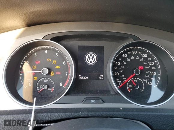 2016 Volkswagen Golf SportWagen TSI S with VIN 3VWC17AU1GM520068, listed as a Copart auction lot 75169214 with 103,329 mi miles and Salvage Title. Bid and sale history available at carsss.com. Image 9.