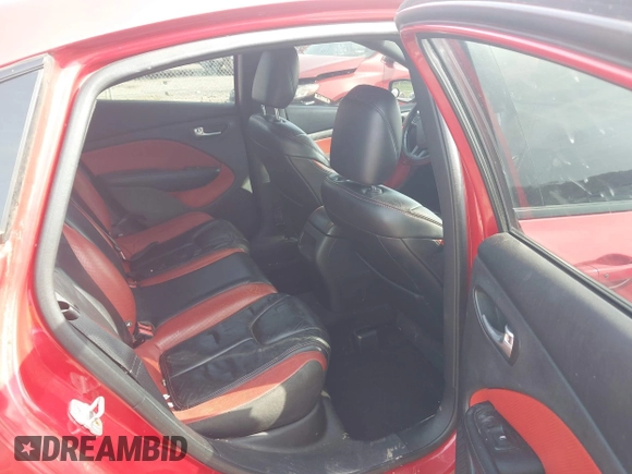 2013 Dodge Dart GT with VIN 1C3CDFCB4DD325559, listed as a IAAI auction lot 42123054 with 116,301 mi miles and . Bid and sale history available at DreamBid. Image 8.