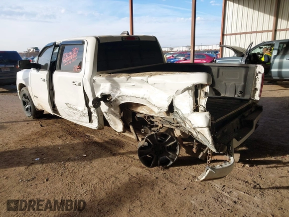 2022 Ram 1500 Big Horn with VIN 1C6SRFFTXNN351308, listed as a IAAI auction lot 41424332 with 271,908 mi miles and . Bid and sale history available at DreamBid. Image 3.