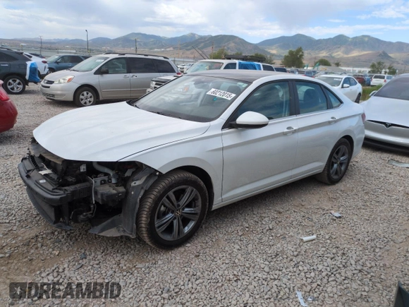 2024 Volkswagen Jetta SE with VIN 3VW7M7BU0RM012863, listed as a Copart auction lot 60212015 with 14,652 mi miles and Salvage title. Bid and sale history available at DreamBid. Image 1.