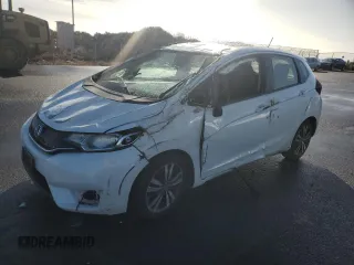 2017 Honda Fit EX with VIN JHMGK5H7XHS010668, listed as a Copart auction lot 87545555 with 54,452 mi miles and Salvage Title. Bid and sale history available at carsss.com. Image 1.
