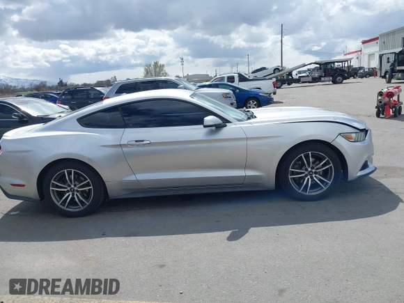 2015 Ford Mustang EcoBoost with VIN 1FA6P8TH2F5370440, listed as a IAAI auction lot 41939356 with 103,378 mi miles and . Bid and sale history available at carsss.com. Image 13.