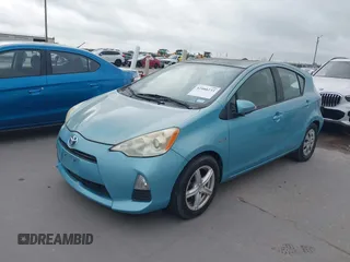 2012 Toyota Prius One with VIN JTDKDTB33C1021767, listed as a IAAI auction lot 42466233 with 159,372 mi miles and . Bid and sale history available at DreamBid. Image 2.
