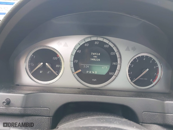 2008 Mercedes-Benz C-Class 3.0L Sport with VIN WDDGF54X28R014741, listed as a IAAI auction lot 41461468 with 148,226 mi miles. Bid and sale history available at carsss.com. Image 7.