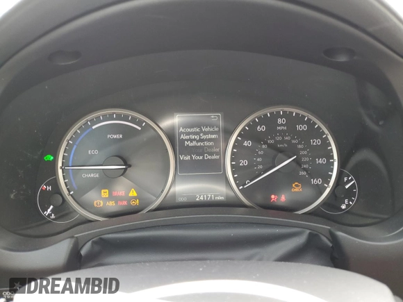 2020 Lexus NX with VIN JTJGJRDZ8L5000440, listed as a Copart auction lot 50742685 with 24,171 mi miles and Salvage Title. Bid and sale history available at carsss.com. Image 9.
