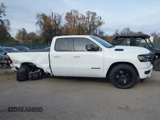 2022 Ram 1500 Big Horn z VIN 1C6SRFBT7NN375197, wystawiony jako IAAI lot #40824095 z przebiegiem 91 751 mil mil oraz . Historia ofert i sprzedaży dostępna na DreamBid. Obrazek 13.