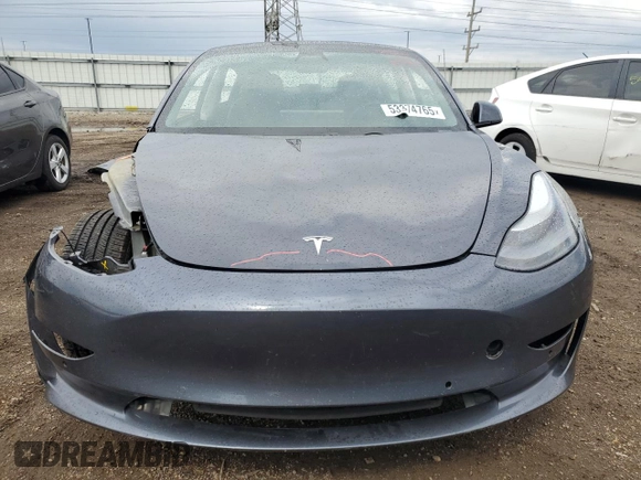 2021 Tesla Model 3 Long Range z VIN 5YJ3E1EB2MF066149, wystawiony jako Copart lot #53374765 z przebiegiem 119 771 mil mil oraz Szkoda całkowita • Salvage title. Historia ofert i sprzedaży dostępna na DreamBid. Obrazek 5.