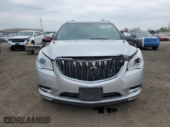 2015 Buick Enclave Leather with VIN 5GAKVBKD4FJ365873, listed as a Copart auction lot 53386365 with 185,006 mi miles and Salvage Title. Bid and sale history available at carsss.com. Image 5.