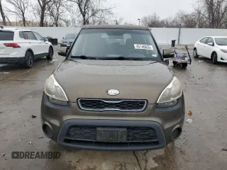 2012 Kia Soul + with VIN KNDJT2A63C7480654, listed as a Copart auction lot 45146655 with 14,293 mi miles and Salvage Title. Bid and sale history available at carsss.com. Image 5.