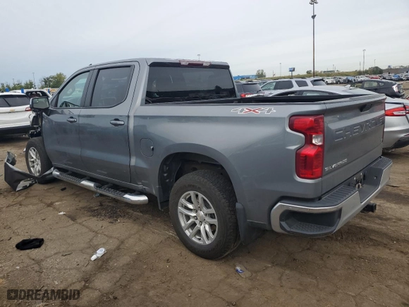 2022 Chevrolet Silverado 1500 LTD LT with VIN 3GCPYJEK9NG111639, listed as a Copart auction lot 72830794 with 31,168 mi miles and Salvage Title. Bid and sale history available at carsss.com. Image 2.