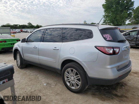 2015 Chevrolet Traverse LT with VIN 1GNKRGKD1FJ294297, listed as a Copart auction lot 58191755 with Not provided miles and Salvage title. Bid and sale history available at DreamBid. Image 2.