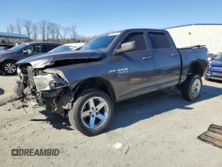 2014 Ram 1500 Express with VIN 1C6RR7KT4ES465655, listed as a Copart auction lot 46480185 with 138,510 mi miles and Salvage Title. Bid and sale history available at carsss.com. Image 1.