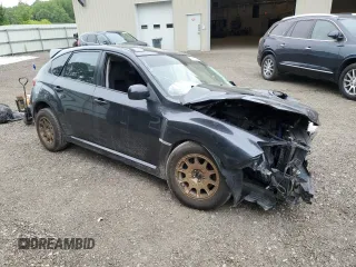 2013 Subaru WRX WRX with VIN JF1GR7E6XDG207752, listed as a Copart auction lot 60613035 with 155,468 mi miles and Salvage title. Bid and sale history available at DreamBid. Image 4.