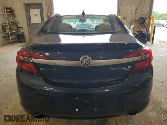 2014 Buick Regal z VIN 2G4GL5EX3E9322634, wystawiony jako Copart lot #59358775 z przebiegiem 137 449 mil mil oraz Szkoda całkowita • Salvage title. Historia ofert i sprzedaży dostępna na DreamBid. Obrazek 6.