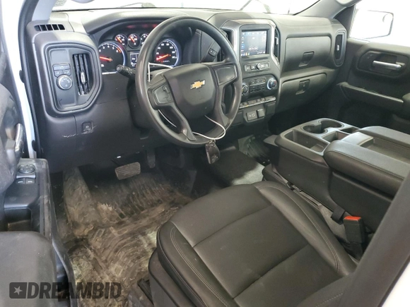 2023 Chevrolet Silverado 1500 Work Truck with VIN 3GCNAAEK5PG346635, listed as a Copart auction lot 48968735 with 102,241 mi miles and Clean Title. Bid and sale history available at carsss.com. Image 8.