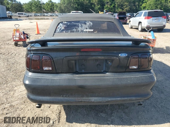 1994 Ford Mustang with VIN 1FALP45T2RF185428, listed as a Copart auction lot 55990495 with 111,353 mi miles and Salvage title. Bid and sale history available at DreamBid. Image 6.