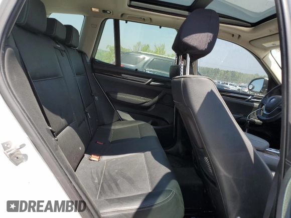 2015 BMW X3 xDrive28i with VIN 5UXWX9C56F0D54892, listed as a Copart auction lot 53505645 with 130,502 mi miles and Salvage Title. Bid and sale history available at DreamBid. Image 11.