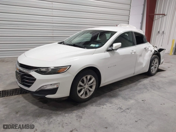 2019 Chevrolet Malibu LT with VIN 1G1ZD5ST0KF129686, listed as a IAAI auction lot 41846784 with 36,420 mi miles. Bid and sale history available at carsss.com. Image 2.