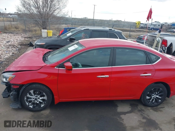 2018 Nissan Sentra SV with VIN 3N1AB7AP6JL617087, listed as a IAAI auction lot 41702341 with 59,310 mi miles and . Bid and sale history available at DreamBid. Image 14.
