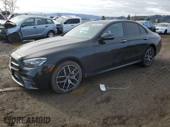 2022 Mercedes-Benz E-Class E 350 with VIN W1KZF8DB5NB090117, listed as a Copart auction lot 44646145 with 15,919 mi miles and Salvage Title. Bid and sale history available at carsss.com. Image 1.