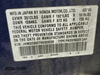 2009 Honda Fit with VIN JHMGE88279S059230, listed as a Copart auction lot 81409304 with 140,991 mi miles and Clean Title. Bid and sale history available at carsss.com. Image 13.