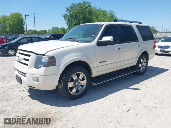 2008 Ford Expedition Limited with VIN 1FMFU20558LA02435, listed as a IAAI auction lot 42237365 with 147,204 mi miles and . Bid and sale history available at DreamBid. Image 2.