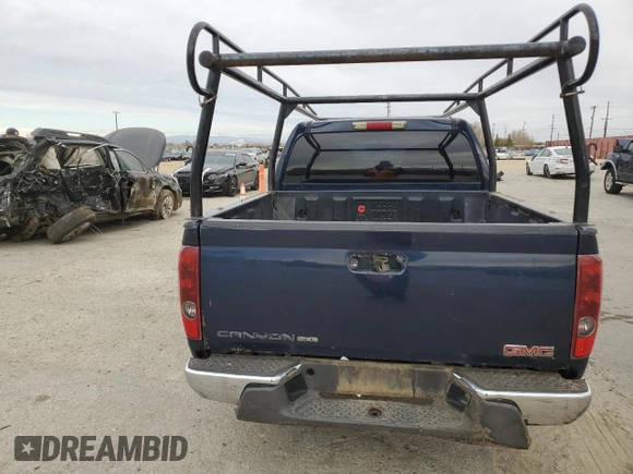 2007 GMC Canyon SLE1 with VIN 1GTCS13E878156531, listed as a Copart auction lot 86451574 with 265,368 mi miles and Clean title. Bid and sale history available at DreamBid. Image 6.