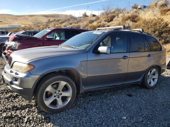 2006 BMW X5 4.4i with VIN 5UXFB53586LV22342, listed as a Copart auction lot 78883914 with 153,271 mi miles and Clean Title. Bid and sale history available at carsss.com. Image 1.