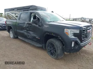 2021 GMC Sierra 1500 AT4 z VIN 1GTP9EED3MZ281368, wystawiony jako IAAI lot #41682165 z przebiegiem 55 075 mil mil oraz . Historia ofert i sprzedaży dostępna na DreamBid. Obrazek 1.