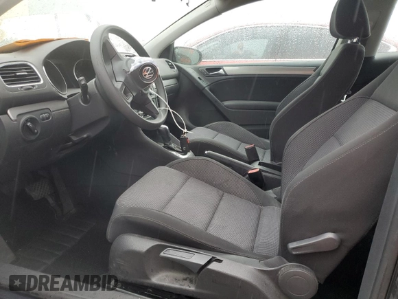 2012 Volkswagen Golf z VIN WVWBB7AJ3CW220950, wystawiony jako Copart lot #48070745 z przebiegiem 30 126 mil mil oraz Szkoda całkowita • Salvage title. Historia ofert i sprzedaży dostępna na DreamBid. Obrazek 7.