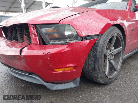 2011 Ford Mustang GT with VIN 1ZVBP8CF8B5131795, listed as a IAAI auction lot 41783322 with 120,406 mi miles. Bid and sale history available at carsss.com. Image 17.