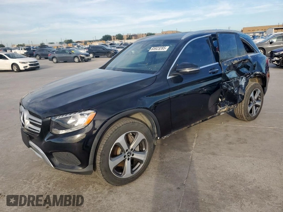 2019 Mercedes-Benz GLC 300 with VIN WDC0G4JB0KV171740, listed as a Copart auction lot 65923285 with 33,764 mi miles and Clean title. Bid and sale history available at DreamBid. Image 1.