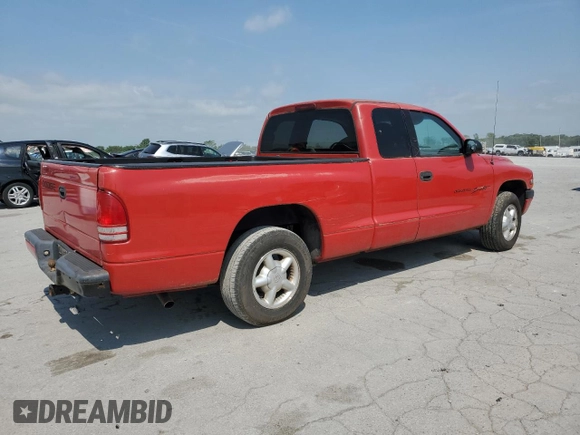 1999 Dodge Dakota SLT z VIN 1B7GL22X6XS243645, wystawiony jako Copart lot #54258675 z przebiegiem 114 362 mil mil oraz Czysty tytuł • Clean title. Historia ofert i sprzedaży dostępna na DreamBid. Obrazek 3.