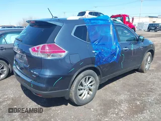2014 Nissan Rogue SV with VIN 5N1AT2MV8EC819577, listed as a IAAI auction lot 41921183 with 141,998 mi miles. Bid and sale history available at carsss.com. Image 4.