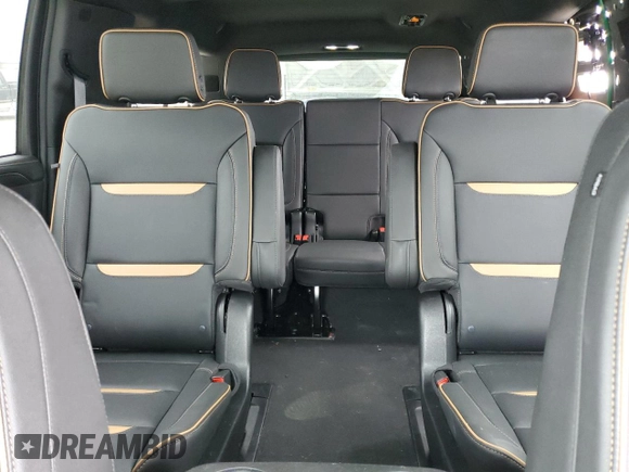 2024 GMC Yukon XL AT4 with VIN 1GKS2HKL9RR255168, listed as a Copart auction lot 43969225 with 12,972 mi miles and Salvage Title. Bid and sale history available at carsss.com. Image 10.
