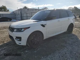 2017 Land Rover Range Rover Sport Autobiography with VIN SALWV2FEXHA176983, listed as a Copart auction lot 88898745 with 124,780 mi miles and Salvage Title. Bid and sale history available at carsss.com. Image 1.