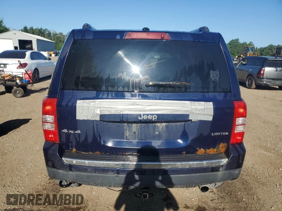 2014 Jeep Patriot Limited with VIN 1C4NJRCB5ED787709, listed as a Copart auction lot 64775945 with 211,343 mi miles and Clean title. Bid and sale history available at DreamBid. Image 6.