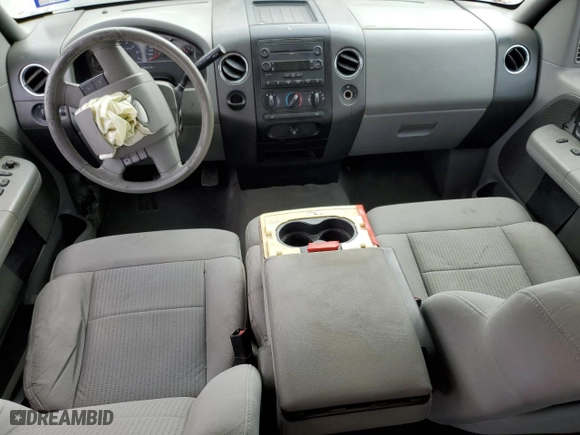 2007 Ford F-150 XLT with VIN 1FTRW12W87FA75503, listed as a Copart auction lot 43819045 with 127,577 mi miles and Salvage Title. Bid and sale history available at carsss.com. Image 8.