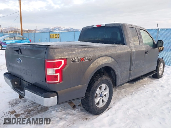 2020 Ford F-150 XL with VIN 1FTEX1EB5LKD68233, listed as a IAAI auction lot 41353246 with 53,184 mi miles and . Bid and sale history available at DreamBid. Image 4.