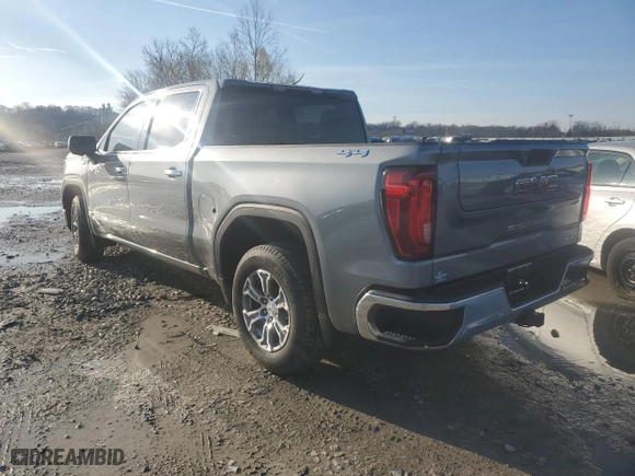 2020 GMC Sierra 1500 SLT with VIN 3GTU9DED4LG275140, listed as a Copart auction lot 50830115 with 71,836 mi miles and Salvage Title. Bid and sale history available at carsss.com. Image 2.
