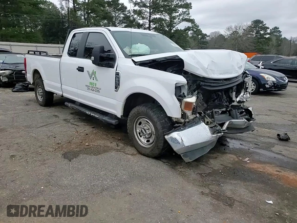 2020 Ford F-250 XL with VIN 1FT7X2A6XLEC11173, listed as a Copart auction lot 45699015 with 245,520 mi miles and Salvage title. Bid and sale history available at DreamBid. Image 13.