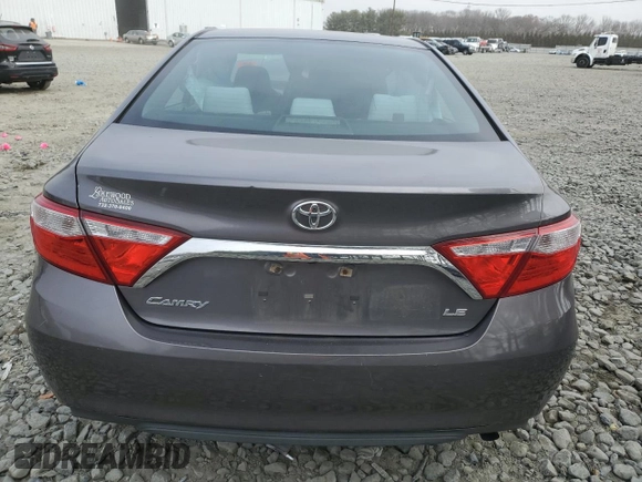 2015 Toyota Camry XLE with VIN 4T1BF1FKXFU031159, listed as a Copart auction lot 49007265 with 105,339 mi miles and Salvage Title. Bid and sale history available at carsss.com. Image 6.