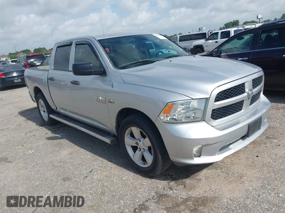 2014 Ram 1500 Express with VIN 1C6RR6KTXES134573, listed as a IAAI auction lot 42655298 with 232,104 mi miles and . Bid and sale history available at DreamBid. Image 1.