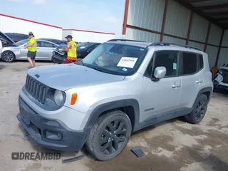 2017 Jeep Renegade Latitude with VIN ZACCJABB9HPF14286, listed as a IAAI auction lot 42042956 with 79,521 mi miles. Bid and sale history available at carsss.com. Image 17.