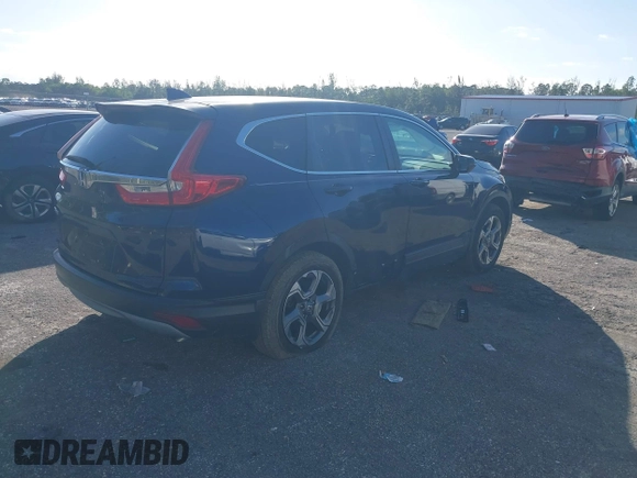 2019 Honda CR-V EX-L with VIN 5J6RW1H86KA039804, listed as a IAAI auction lot 41257009 with 38,529 mi miles. Bid and sale history available at carsss.com. Image 4.