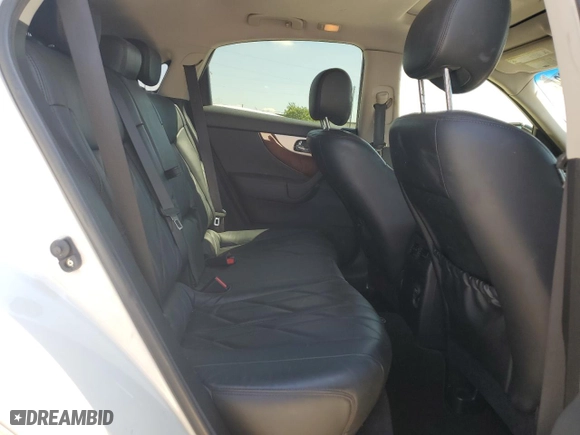 2014 Infiniti QX70 with VIN JN8CS1MWXEM412393, listed as a Copart auction lot 71877304 with 86,401 mi miles and Salvage Title. Bid and sale history available at carsss.com. Image 11.