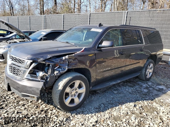 2016 Chevrolet Suburban LT with VIN 1GNSKHKC3GR430434, listed as a Copart auction lot 44408215 with 304,773 mi miles and Salvage Title. Bid and sale history available at DreamBid. Image 1.