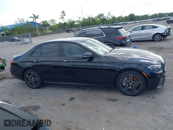 2023 Mercedes-Benz E 450 with VIN W1KZF5KB2PB157406, listed as a IAAI auction lot 42075910 with 18,507 mi miles and . Bid and sale history available at DreamBid. Image 14.