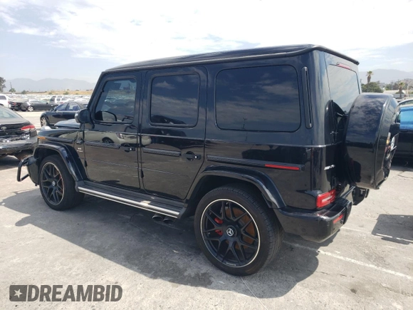 2020 Mercedes-Benz G 63 AMG with VIN W1NYC7HJ3LX365275, listed as a Copart auction lot 63799344 with 45,228 mi miles and Clean Title. Bid and sale history available at DreamBid. Image 2.